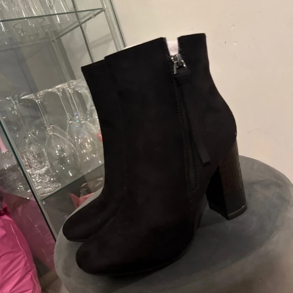 Boots Elegant Black Ankle Booties